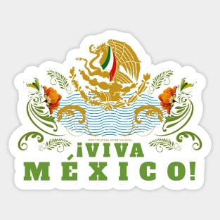 ¡Viva México, compas1 Sticker